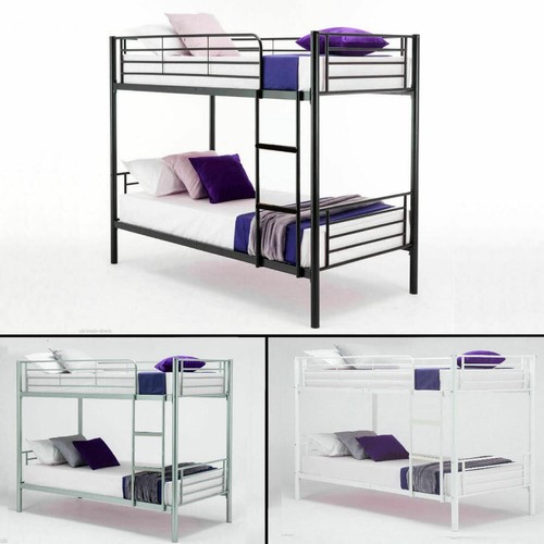 Metal bunk bed - -,