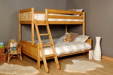 TRIPLE SLEEPER BUNK BED SOLID