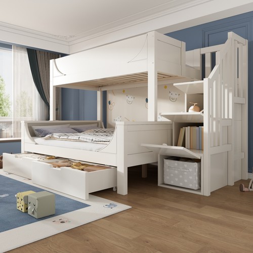 Bunk bed three sleeper - bed,
