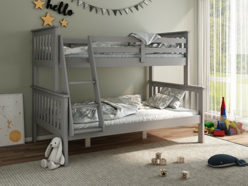 Clover triple sleeper 4ft grey - sleeper,